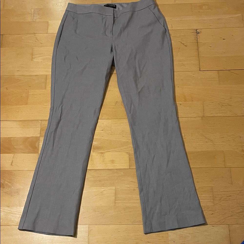 Express Light Gray Dress Pants